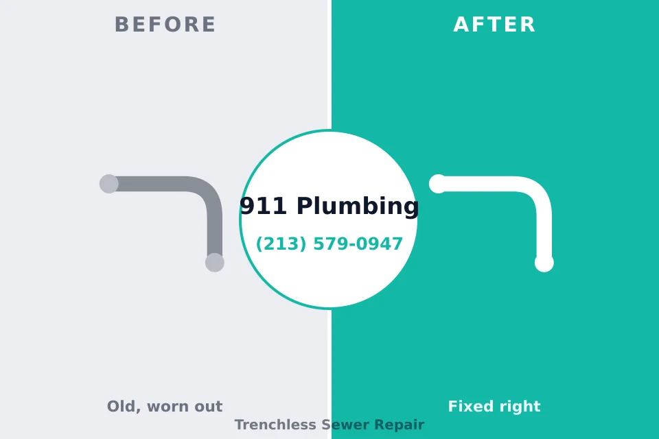 Before and after: plumbing company Dysart, IA